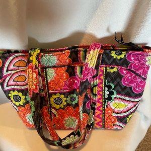 Vera Bradley 2014 Ziggy Zinnia Mandy Handbag